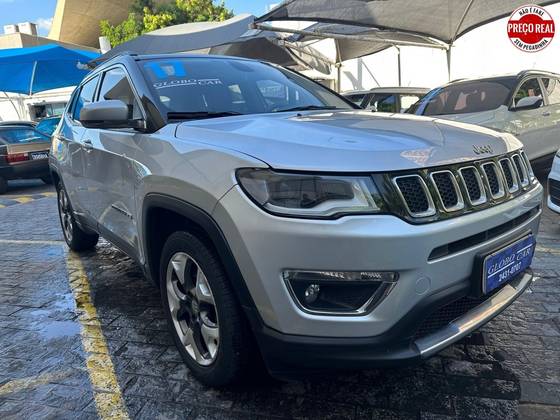 JEEP COMPASS 2.0 16V FLEX LIMITED AUTOMÁTICO JEEP COMPASS 2.0 16V FLEX LIMITED AUTOMÁTICO